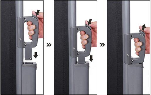 Sjenilo na razvlačenje-pregrada za terase 160 x 300 cm