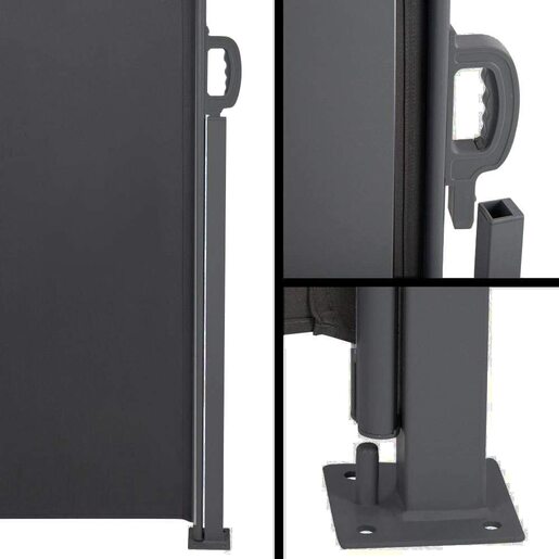 Sjenilo na razvlačenje-pregrada za terase 160 x 300 cm