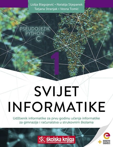 SVIJET INFORMATIKE 1, udžbenik