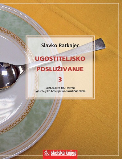 UGOSTITELJSKO POSLUŽIVANJE 3, udžbenik