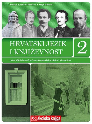 HRVATSKI JEZIK I KNJIŽEVNOST 2, radna bilježnica