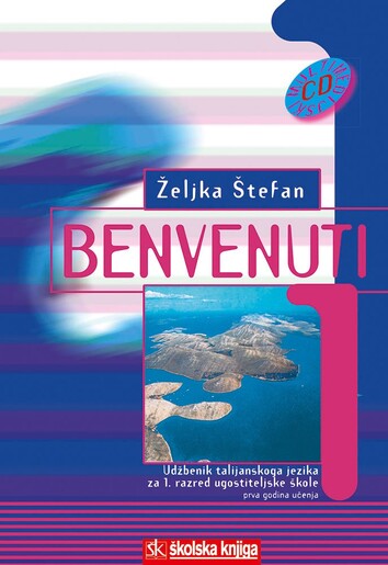 BENVENUTI 1, udžbenik s CD-om
