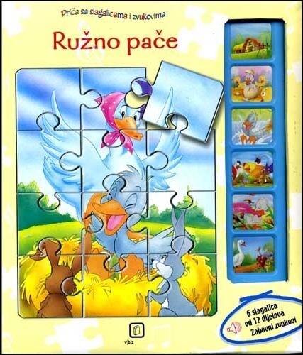 Ružno pače - priča sa slagalicama i zvukovima,