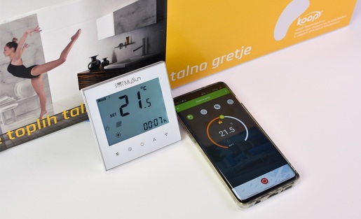 MySun set za podno grijanje - grijaći tepih 13.3m2 + WiFi termostat