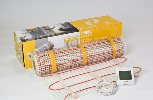 MySun set za podno grijanje - grijaći tepih 9.0m2 + digitalni termostat