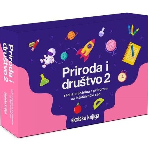 EUREKA 2 - radna bilježnica s priborom za istraživanje u drugom razredu osnovne škole