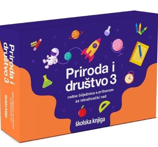 ISTRAŽUJEMO NAŠ SVIJET 3 - radna bilježnica s priborom za istraživanje u trećem razredu osnovne škole