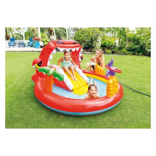INTEX 57163np vodeno igralište na napuhavanje dino 196x170x107 cm