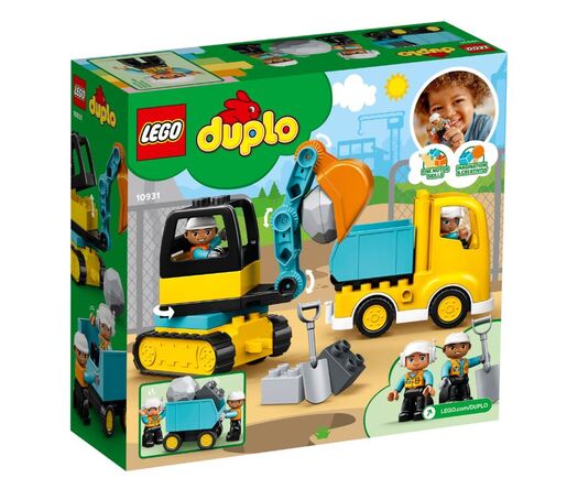 LEGO DUPLO Kamion i bager gusjeničar 10931