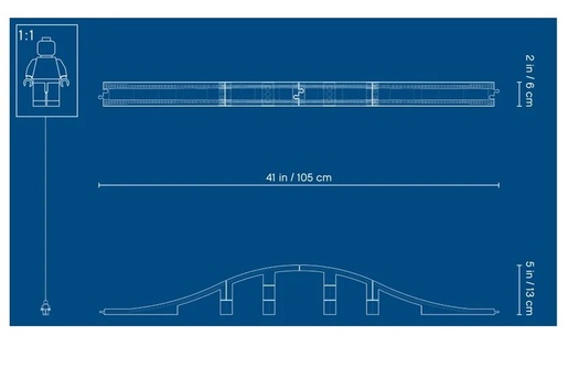 LEGO DUPLO Željeznički most i pruge 10872