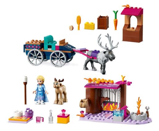 LEGO Disney Princess Elza u pustolovini kolima 41166