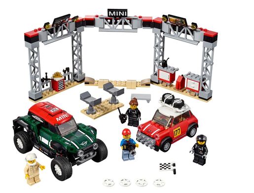 LEGO 75894 1967 Mini Cooper S Rally i 2018 MINI John Cooper Works Buggy