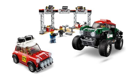 LEGO 75894 1967 Mini Cooper S Rally i 2018 MINI John Cooper Works Buggy