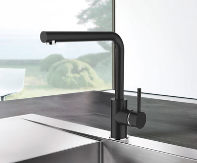 AQG COLORS 05COL500NG slavina za sudoper, crna