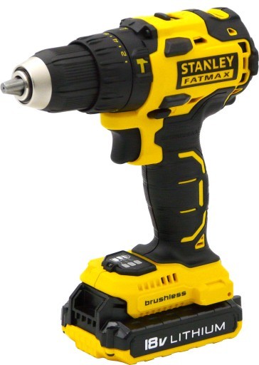 STANLEY FATMAX akumulatorska udarna bušilica FMCK478D2BC (2 x 18V, 2Ah) + torba - brushless motor