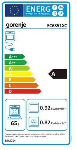Gorenje štednjak EC6351XC*RASPRODAJA_TPNJ