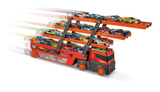 Hot Wheels  crveni tegljac