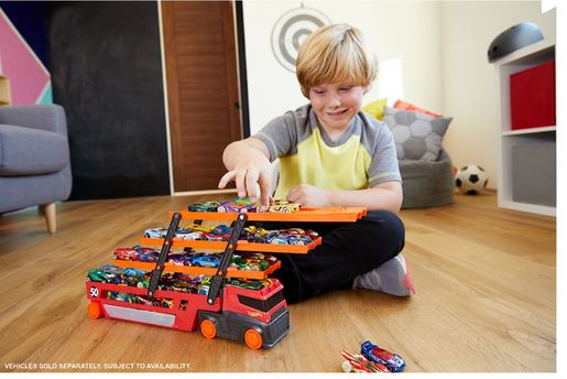 Hot Wheels  crveni tegljac