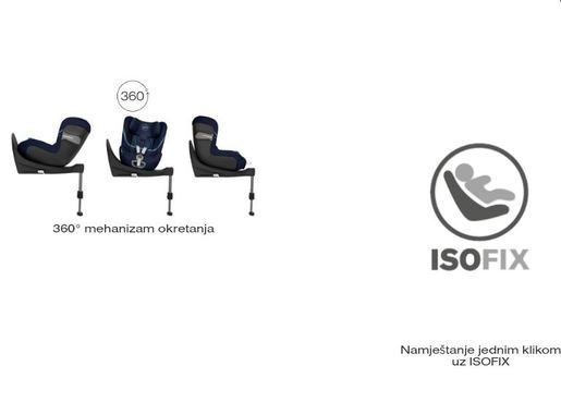 Cybex autosjedalica Sirona  0-18 kg Sirona S I-size soho grey mid grey 520000509