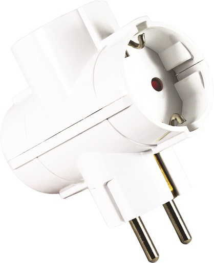 COMMEL dvostruki ''T'' razdjelnik, bijeli