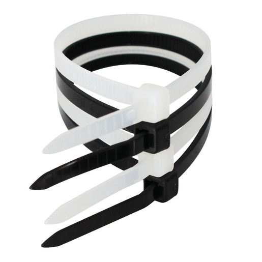 COMMEL kabelske vezice 4.7 mm x 380 mm crna 50 kom