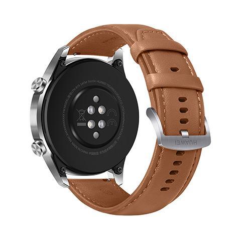 Huawei Watch GT2 46 mm Classic, smeđi kožni remen, pametni sat