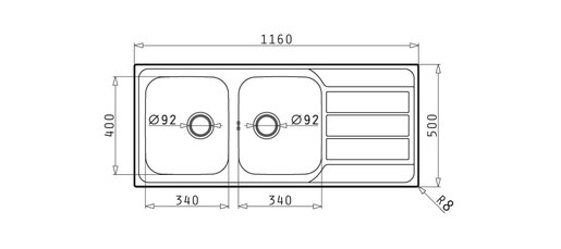 SHR Zen Extra 80 Plus sudoper
