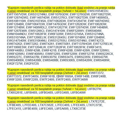 Electrolux perilica rublja EW7F348W*RASPRODAJA_TPNJ