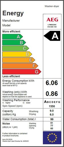 AEG perilica sušilica rublja L7WBE69S*RASPRODAJA_TPNJ