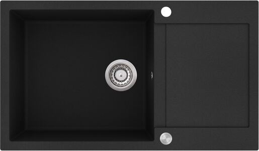 Helika Tesa SQT104-AWP Black metallic sudoper