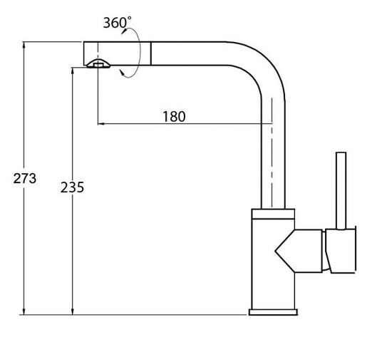 Helika Forte 5553 Silica slavina