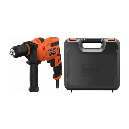 BLACK & DECKER udarna bušilica 500 W - BEH200K - kofer