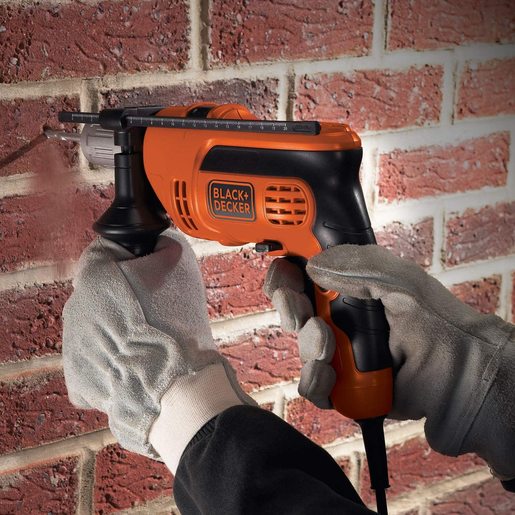 BLACK & DECKER udarna bušilica 500 W - BEH200K - kofer