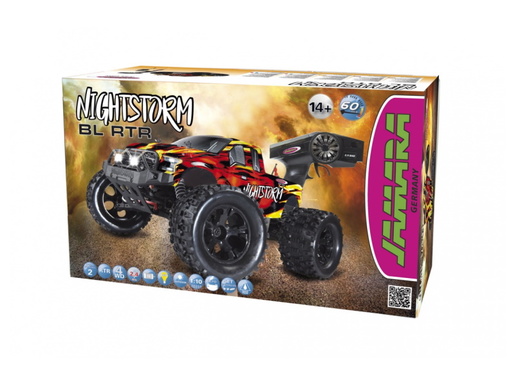 Jamara auto na daljinsko upravljanje Nightstorm Monstertruck, 40x33x21cm, 1:10