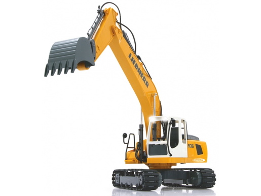 Jamara bager na daljinsko upravljanje Liebherr R936, set za rušenje, žuti 1:20
