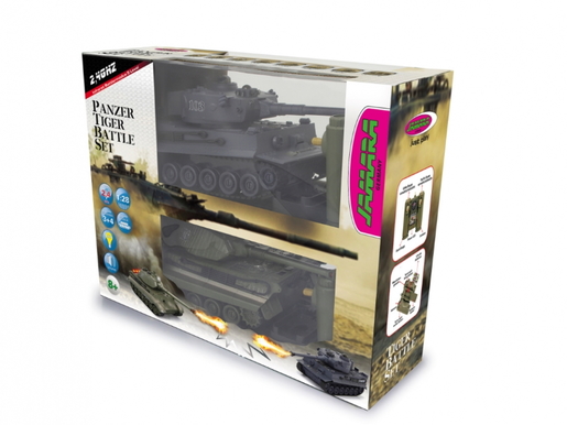 Jamara tenkovi Panzer Tiger, set, simulacija borbe - na daljinsko upravljanje