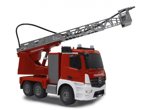 Jamara kamion na daljinsko upravljanje, vatrogasni Mercedes Antos, crveni 1:20