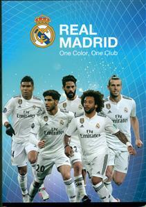 Bilježnica REAL MADRID, A4, kvadratići, meki uvez