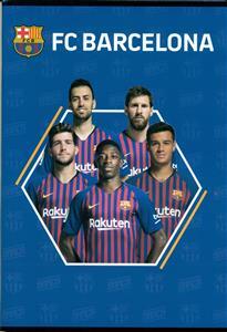 Bilježnica Barcelona A4, kvadratići, meki uvez