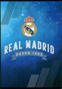 Bilježnica REAL MADRID, A4, kvadratići, meki uvez