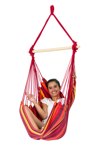 Amazonas Relax Vulcano viseća stolica + Luna Rockstone stalak