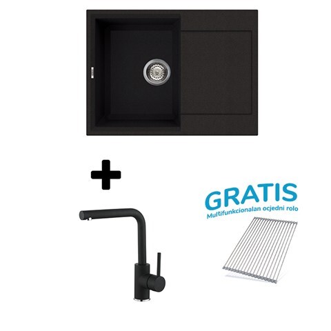 Elleci Easy 135 sudoper + SHR L Nero slavina