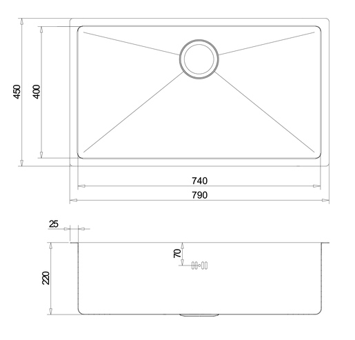 Helika ENN100 B sudoper