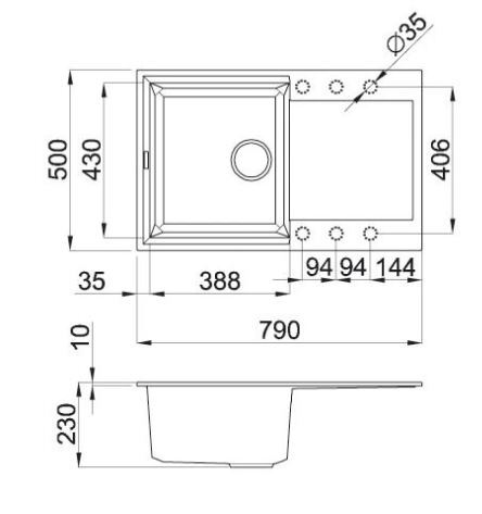 Elleci Easy 300 sudoper + SHR J Nero slavina