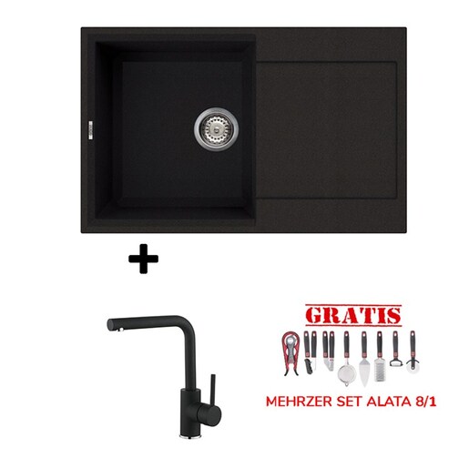 Elleci Easy 300 sudoper + SHR L Nero slavina