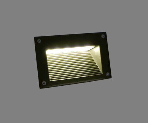 X-LIGHT zidna ugradbena lampa 3W topla bijela IP-65