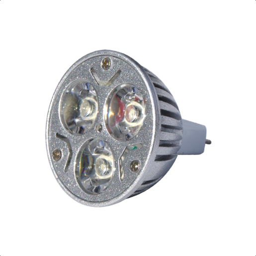 X-LIGHT LED žarulja - MR16 3x1W 6500K 280lm hladna bijela