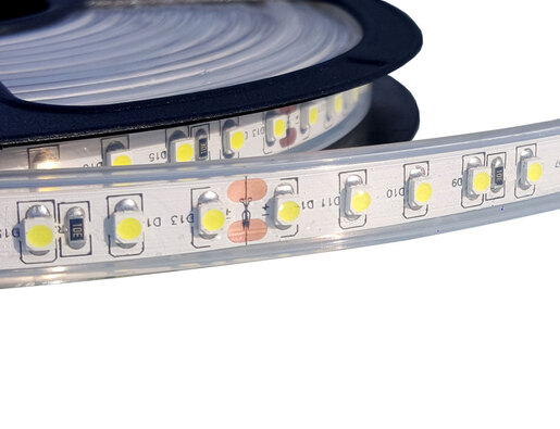 X-LIGHT LED traka SMD3528 MK3 120 LED/m, 9.6W/m 24V hladna bijela IP-65 6000K, 1m