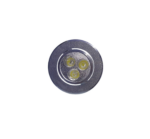 X-LIGHT ugradbena LED lampa, 3x1W, hladna bijela 6000K
