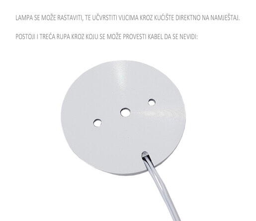 X-LIGHT LED lampe za ormar, topla bijela 3000K, bijela, 4 kom